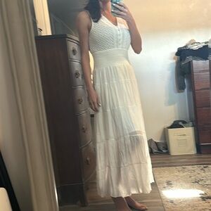 Beautiful off white dress used once